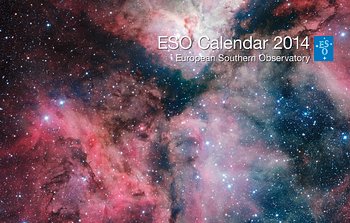 O calendário do ESO para 2014 já está disponível