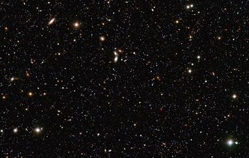 Mounted image 138: A pool of distant galaxies