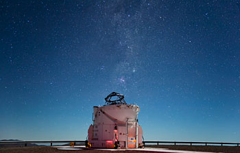 Mounted image 165: Starlight Shines Brightly Above Paranal