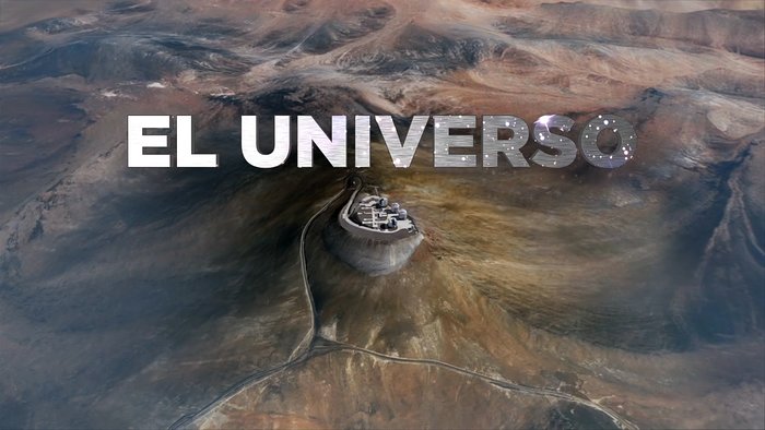 Screenshot from the HISTORY Channel’s series of short stories featuring ESO telescopes