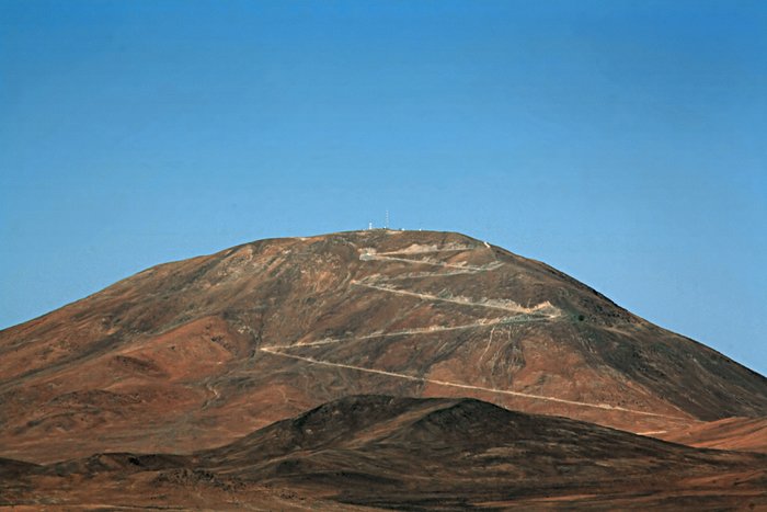 View of Cerro Armazones from Paranal