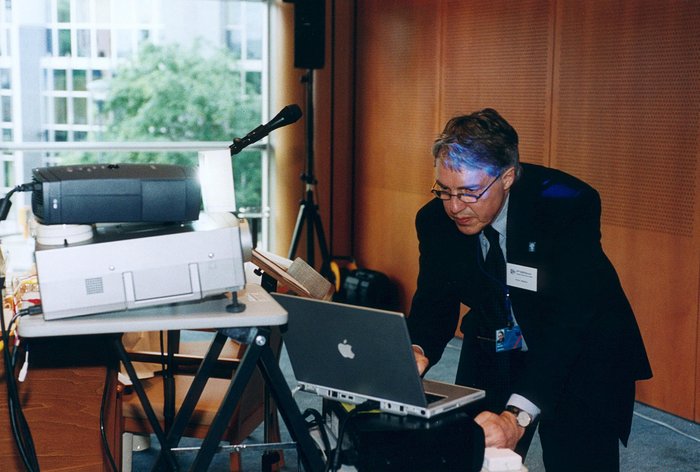 Claus Madsen at EIROforum briefing