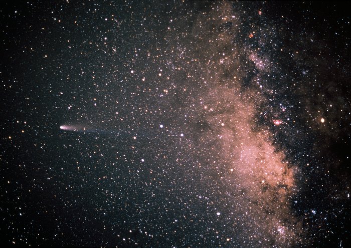 Comet Halley in 1986