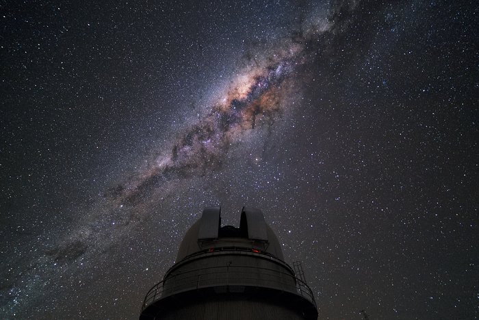 The Danish 1.54-metre telescope at La Silla