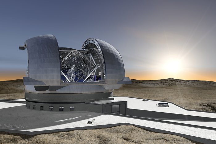 The Extremely Large Telescope (artist’s rendering)