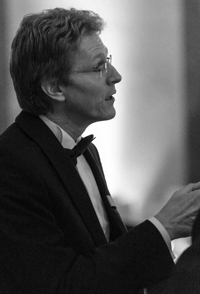 Bruno Leibundgut at the ESO 50th anniversary gala event