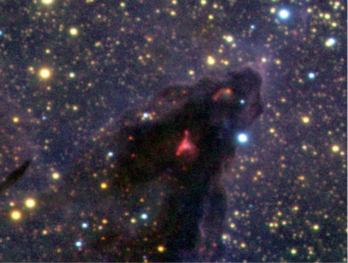 Head of Column No. 4 in Eagle Nebula