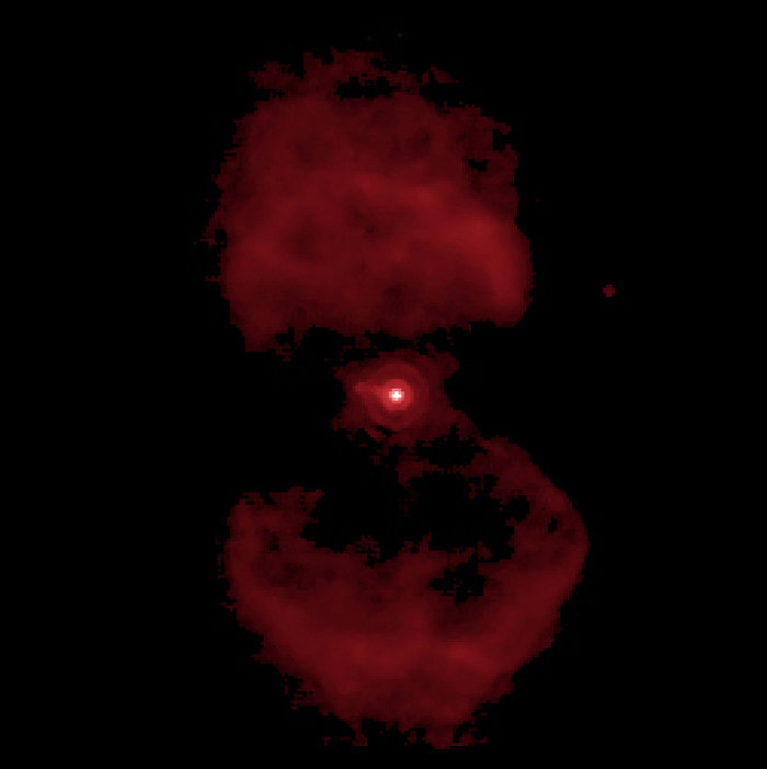 The Ant Nebula at 12.8 μm