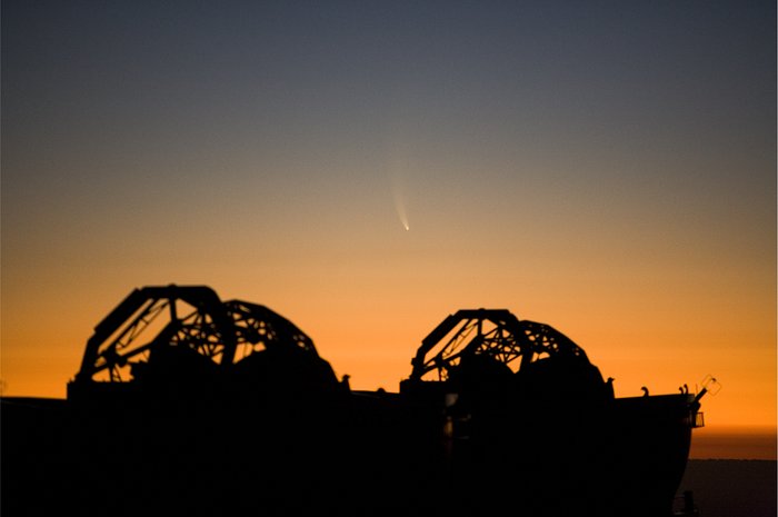 El cometa McNaught y Telescopios Auxiliares