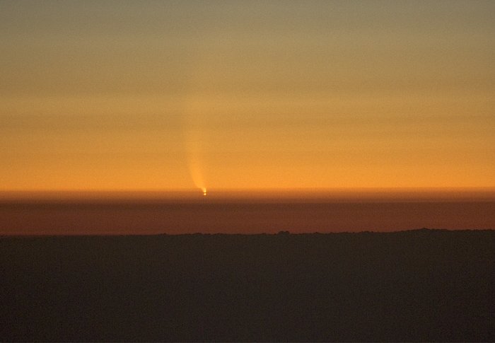 Comet McNaught over the Pacific