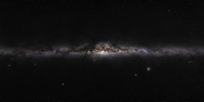 Panorama da Via Láctea