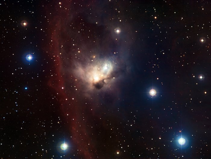 Kosmický netopýr — mlhovina NGC 1788