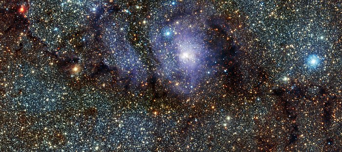 VISTA-Aufnahme des Lagunennebels (Messier 8)