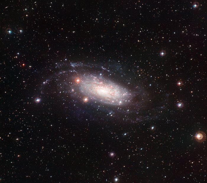 Wide Field Imager billede af spiralgalaksen NGC 3621