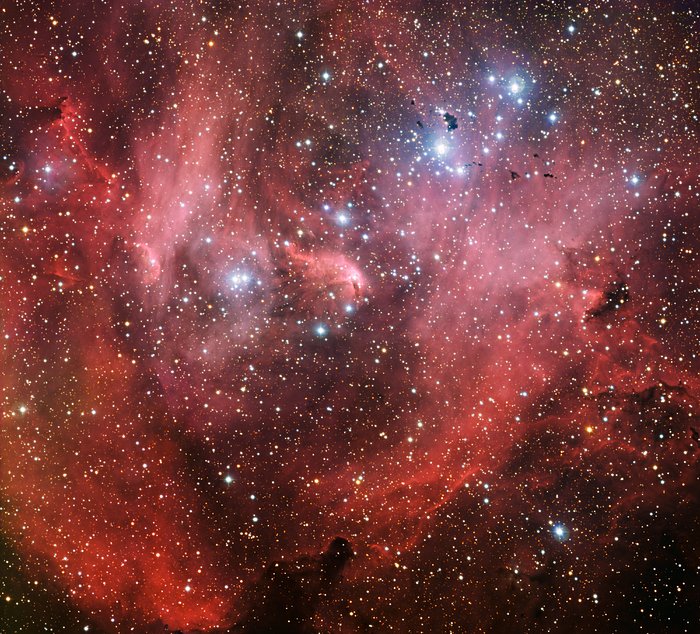 IC 2944, a Nebulosa da Galinha Corredora