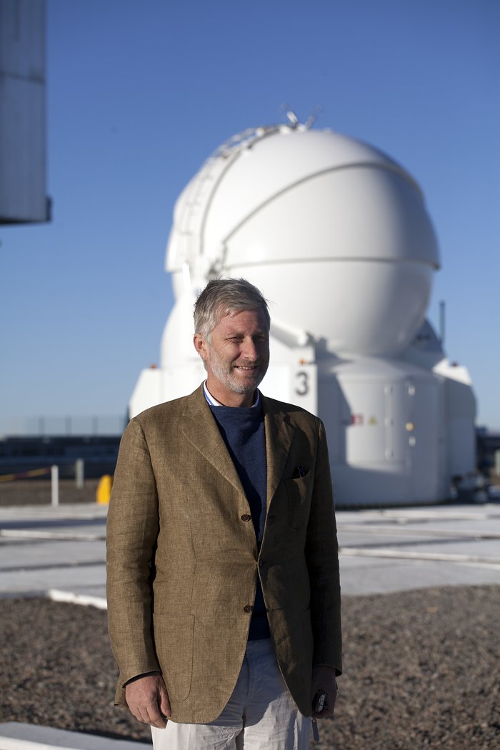 Príncipe Felipe de Bélgica visita el Observatorio Paranal de ESO	