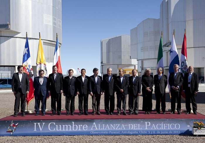 Stillehavsalliancens fjerde topmøde (officielt billede)