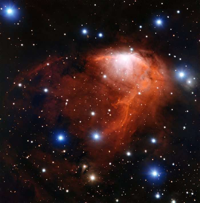 La nebulosa di formazione stellare RCW 34 