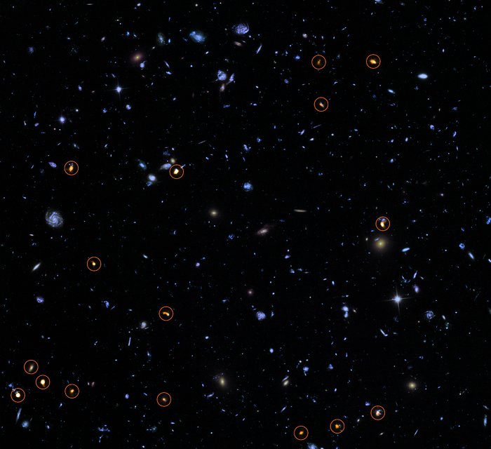 ALMA utforskar Hubbles Ultra Deep Field