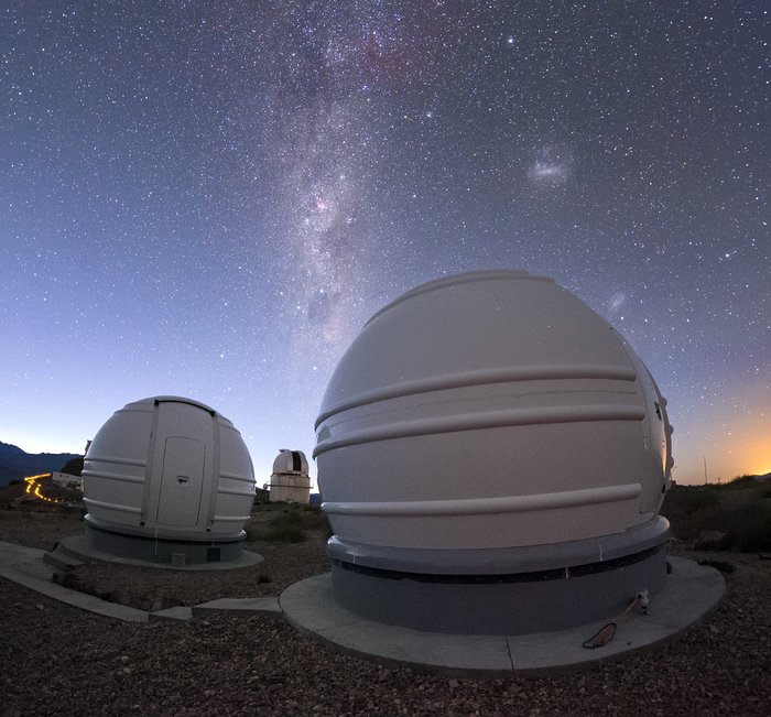 El telescopio ExTrA en La Silla