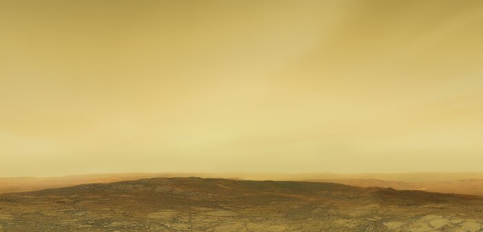 Vizualizace povrchu a atmosféry planety Venuše