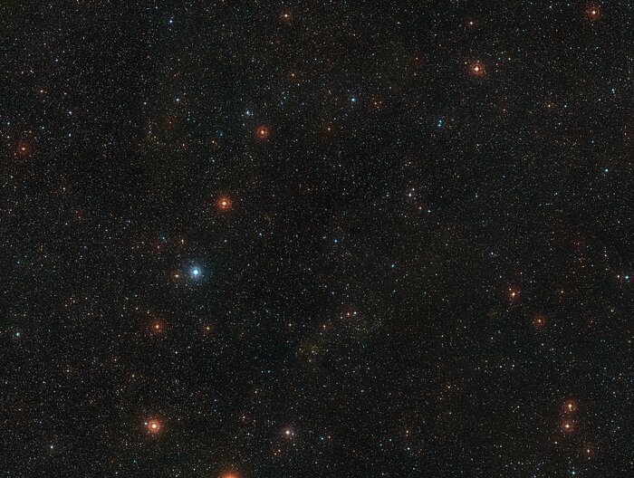 Obloha v okolí hvězdy V960 Monocerotis