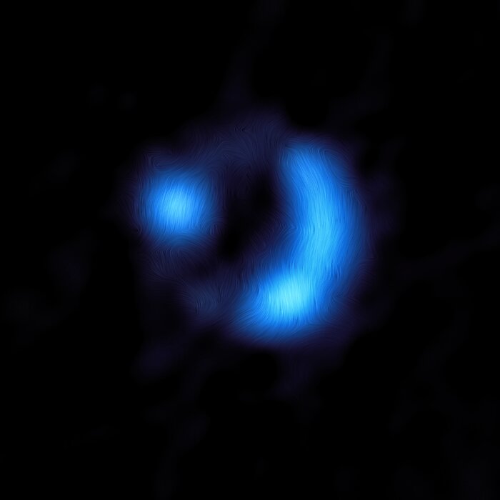 Veduta di ALMA della galassia 9io9