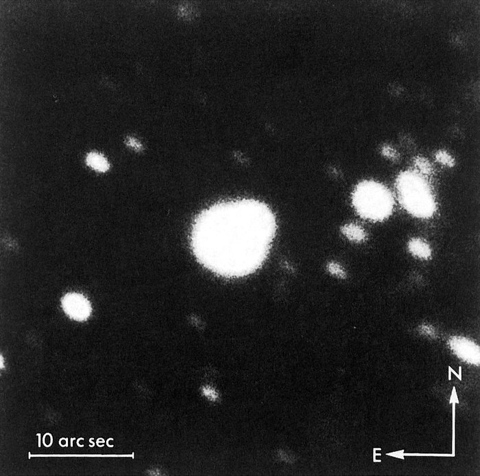 La stella che esplose il 23 febbraio nella Grande Nube di Magellano