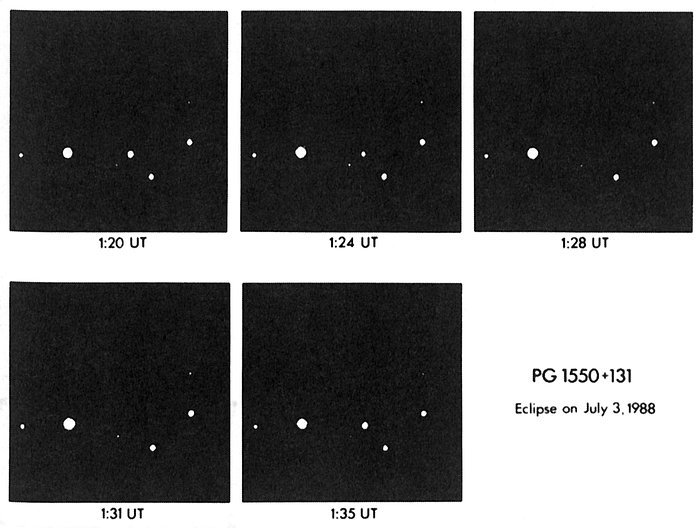 Un'eclissi di PG 1550+131
