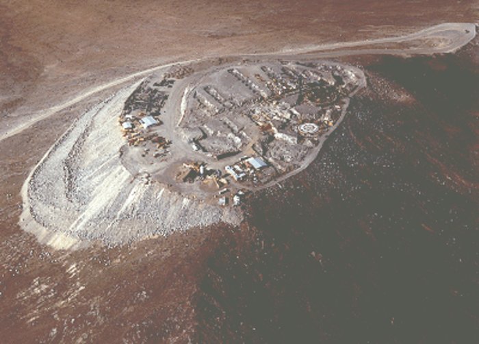 Foto aerea di Cerro Paranal