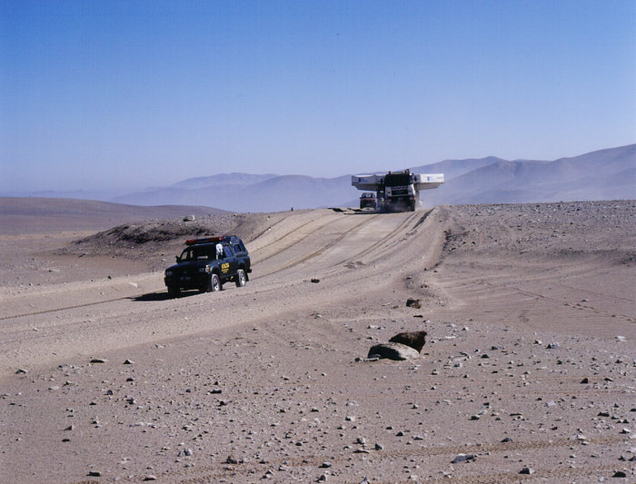 Strada del deserto di Atacama