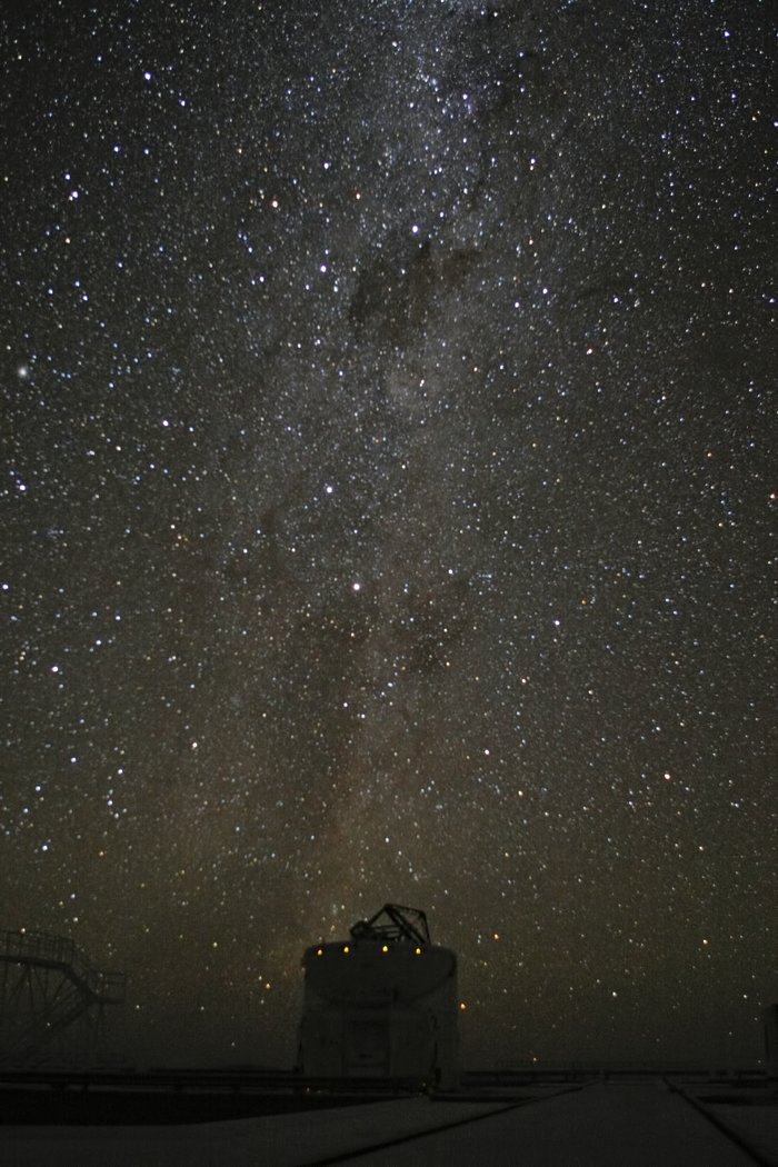 Milky Way above Paranal observatory