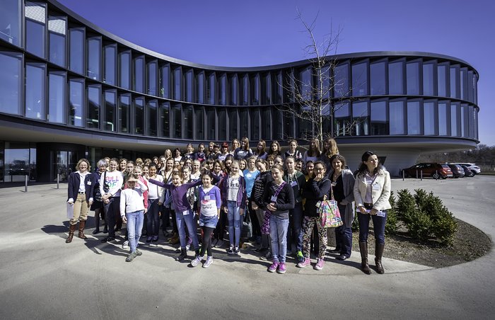 Girls' Day Event at ESO Headquarters in 2014