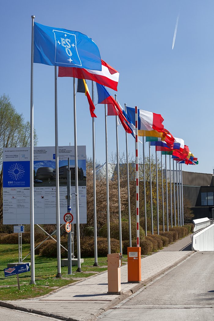 ESO Member States' flags