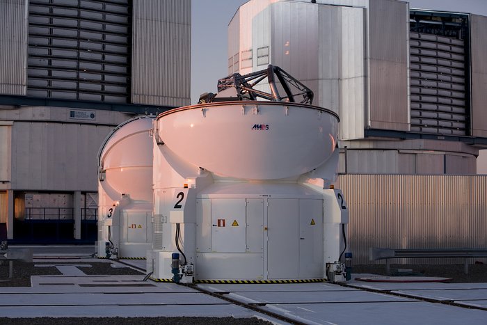 Auxiliary Telescopes on Paranal