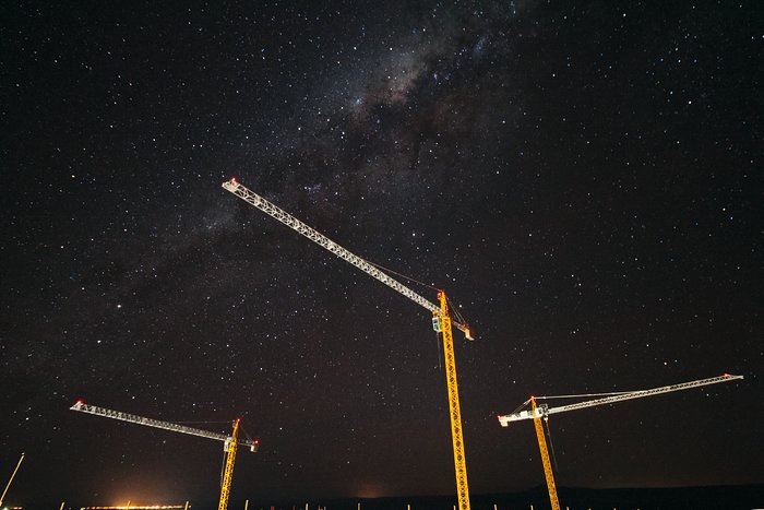 Cranes and the cosmos