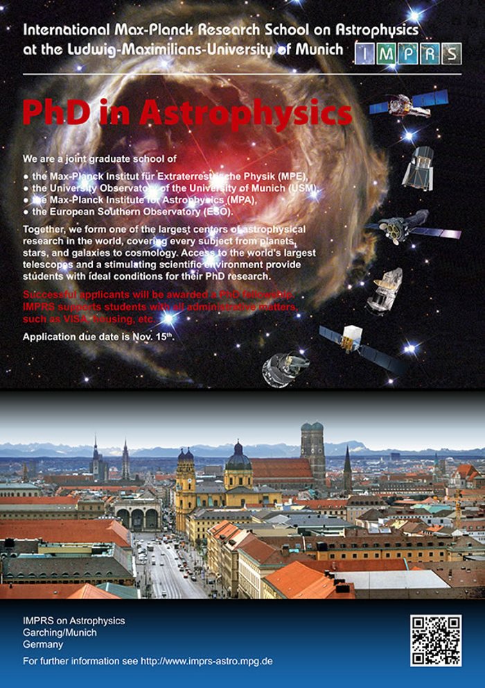 Poster: International Max Planck Research School on Astrophysics