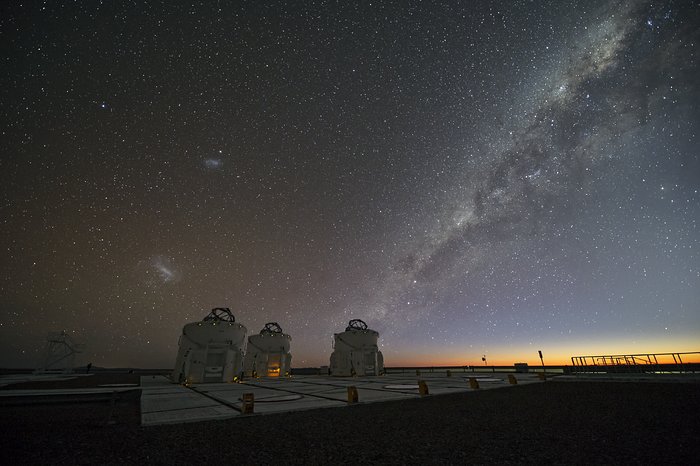 Night-time in Paranal
