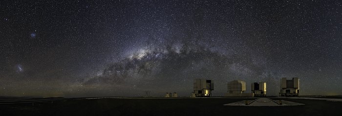 Una visión galáctica desde la plataforma de observación