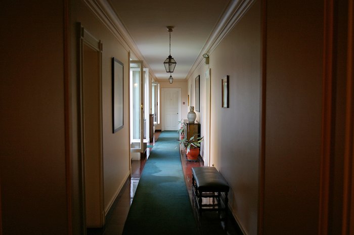 Hallway at the ESO guesthouse in Vitacura