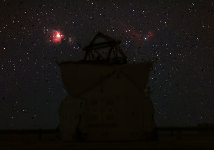 Ultra HD Expedition day 5: Orion and Horsehead Nebula over the VLT
