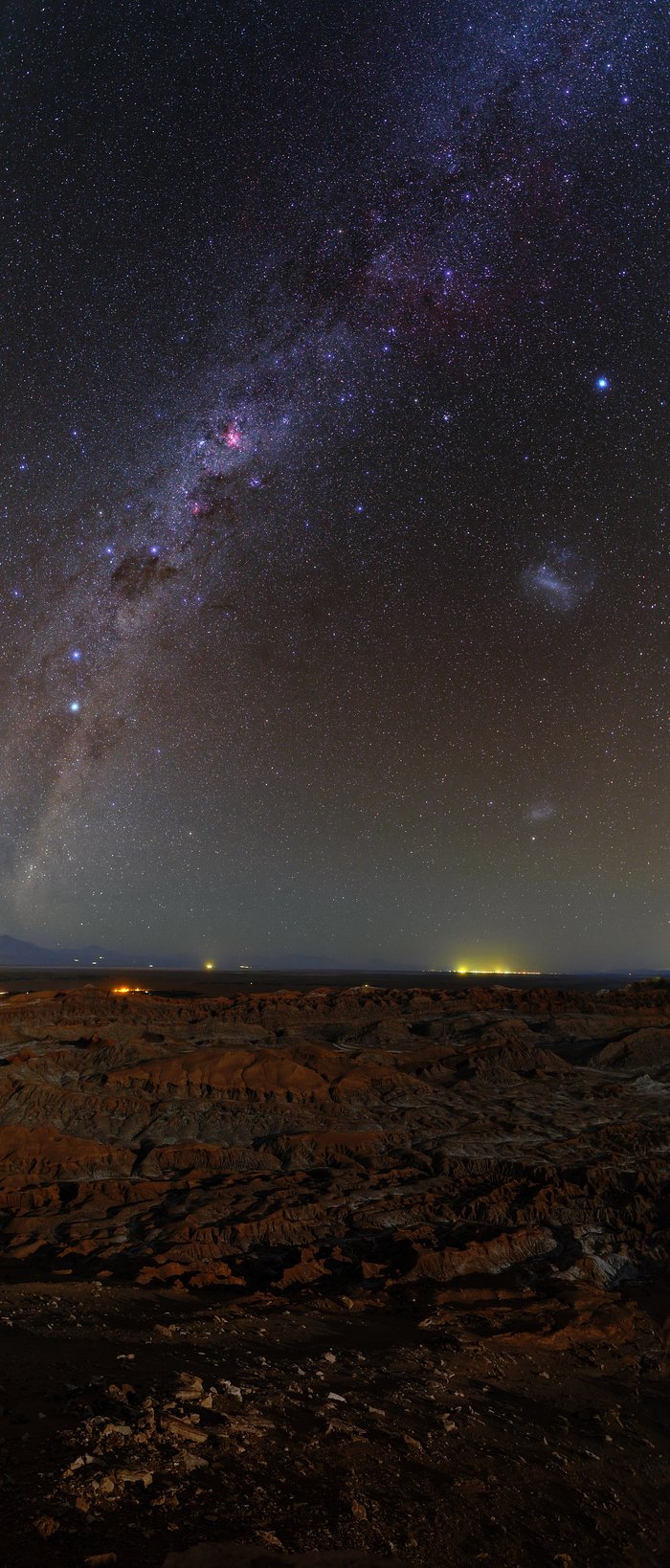 Atacama Milky Way panorama