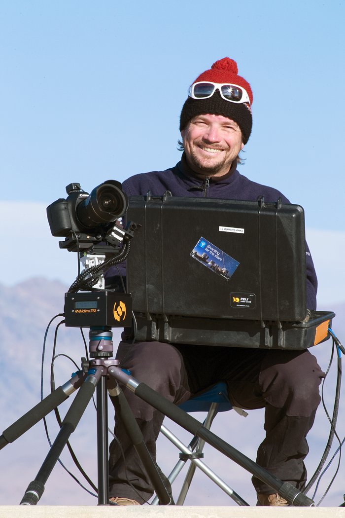 Smiles from Christoph during the UHD Expedition