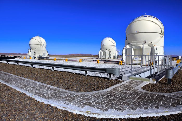 Auxiliary Telescopes on Paranal platform