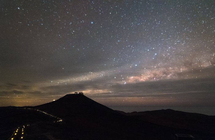 Night view of Cerro Paranal