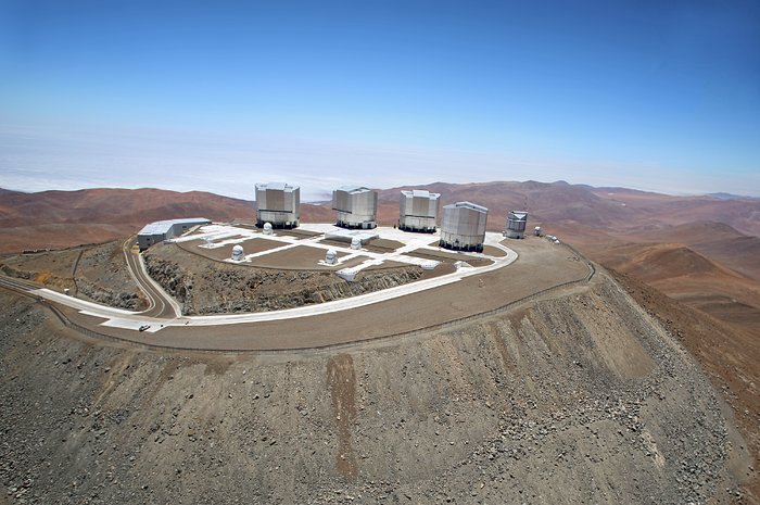 Shot of the VLT from above