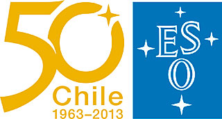 ESO 50th Anniversary Logo (Chile)