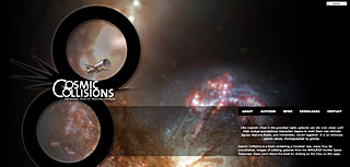 Cosmic Collisions mini site
