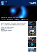ESO — La rilevazione del campo magnetico della galassia più lontana di sempre — Science Release eso2316it