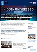 ESO Organisation Release eso1329da - Verdenspremiere på IMAX® 3D filmen 'Det skjulte univers' — Din billet til stjernerne, gennem øjnene på verdens mest kraftfulde teleskoper, på det store lærred og i 3D for første gang